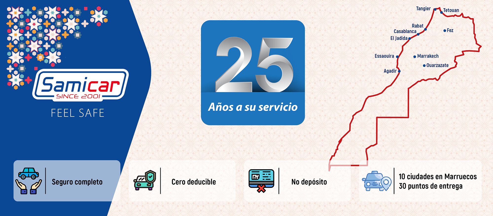 Car rental in Morocco for 2025